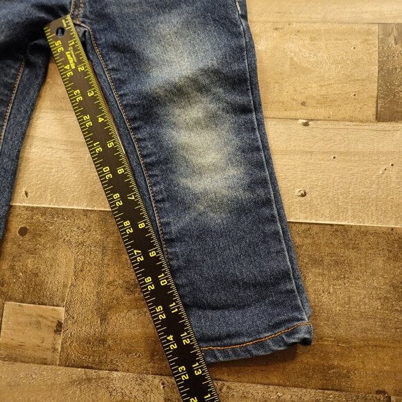 True Religion Geno Relaxed Slim Jeans Toddler Boys 2T Blue Denim Adjustable - Picture 3 of 10